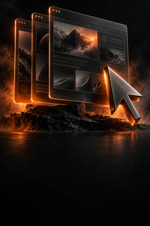 Capa da área Design e frontend